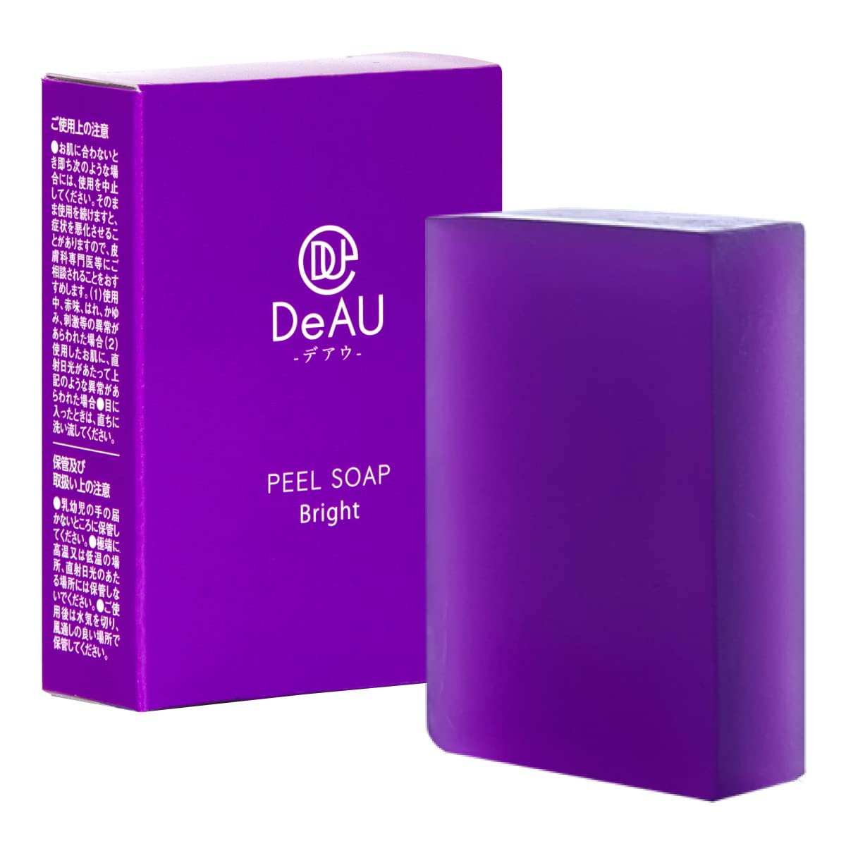 Amazon | AHA 3.5％ レチノール 配合 ピーリング石鹸 洗顔 100g DeAU